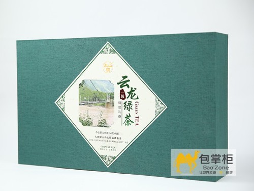 飲自然之靈氣，品閑云之幽悠！云龍大栗樹大山頭茶廠云龍綠茶禮盒定做